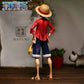 Selvsikker smiley Luffy Face Changing Anime Figur - 11-tommers actiondukkemodell for samlere og fans