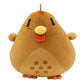 Adorable Plush Chicken Pillow Toy - 20cm (7.8 inch) Soft Stuffed Animal for Kids, Perfect Birthday or Christmas Gift in Blue, Brown, Gray, and White