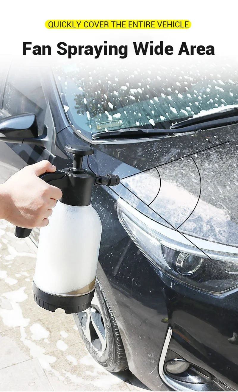 Car Wash Foam Sprayer Bottle Manual Air Pressure Gun