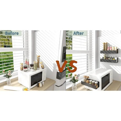 Magnetischer Kühlschrank-Regal-Organizer Gestell Platzsparend