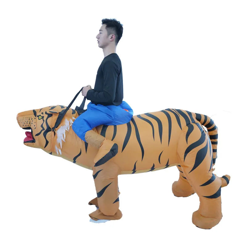 Opblaasbaar mascotte-clownkostuum voor volwassen mannen en vrouwen voor dansfeesten, kermissen en openingsvieringen 2026