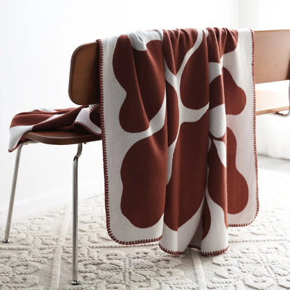 Jacquard Imitation Cashmere Throw Blanket – Soft Luxury Sofa Bedspread Nordic Geometric Shawl Home Decor 2026