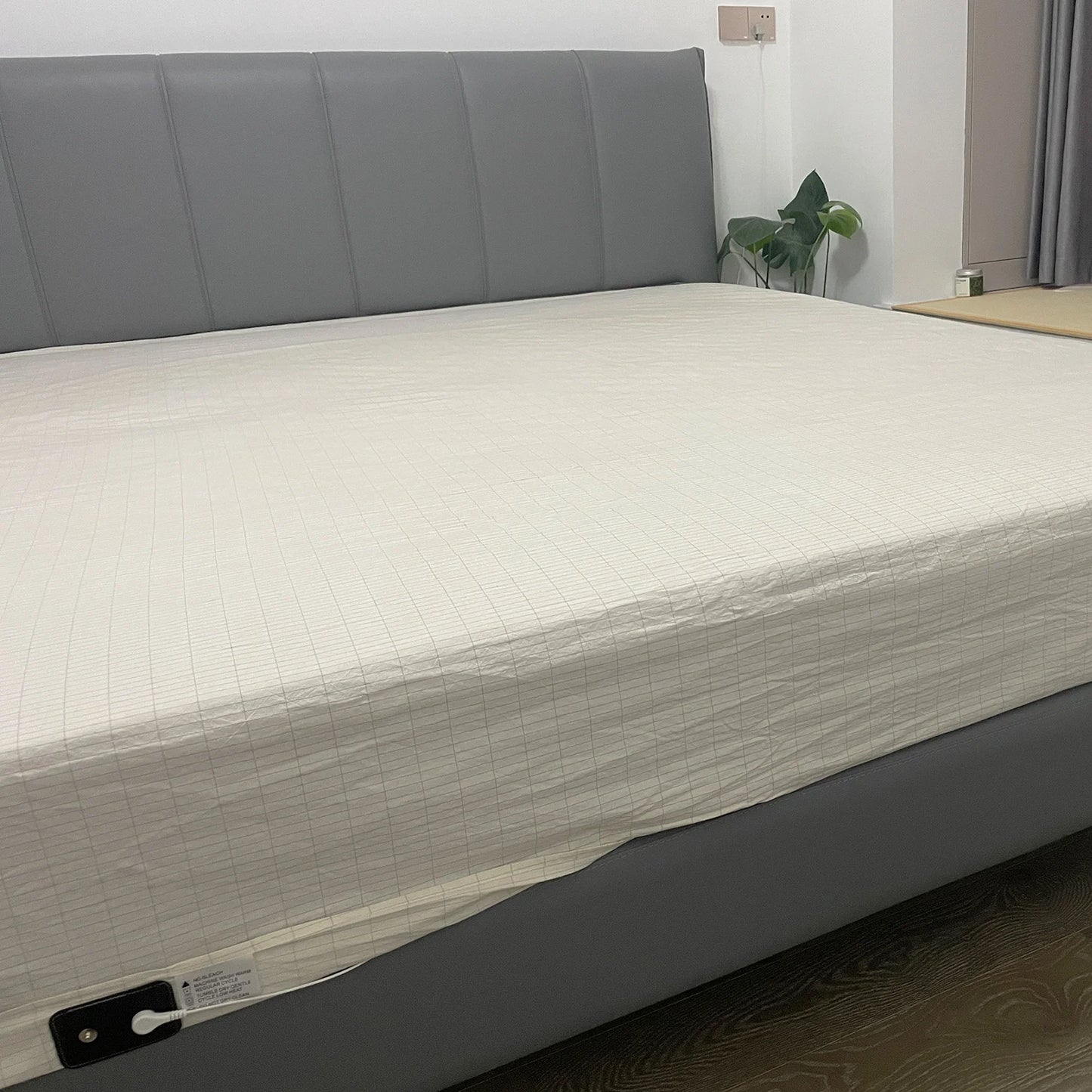 Earthing Fitted Sheet Grounding Silver Fiber Mattress