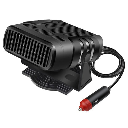 Car Defogger 2 In 1 Defroster And Heater 12V 24V 360 Degree Rotating Nozzle Winter 2025 Safe Driving