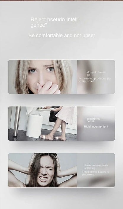 Smart Trash Can Automatic Sensor Bin Touchless Odor Control