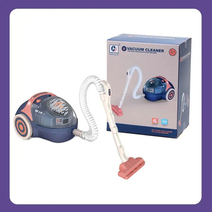 Pretend Kitchen Playset - Electric Vacuum, Juicer, Washing Machine & Water Sweeper Toys for Kids