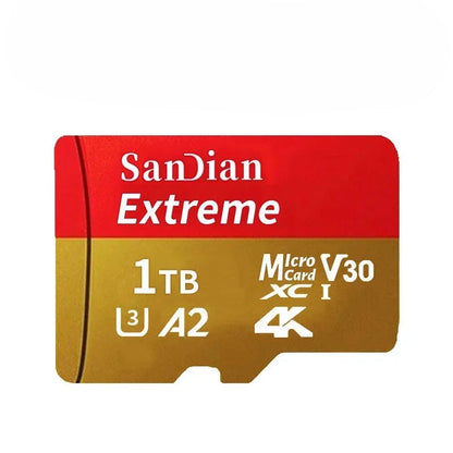 Tarjeta MicroSD 1TB UHS I Clase 10 Almacenamiento de Alta Velocidad