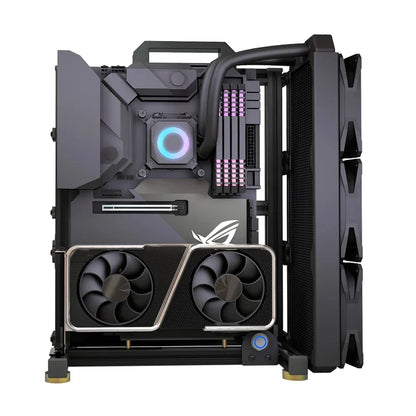 Boîtier PC Open Frame Modulaire ATX MATX ITX Aluminium Rack