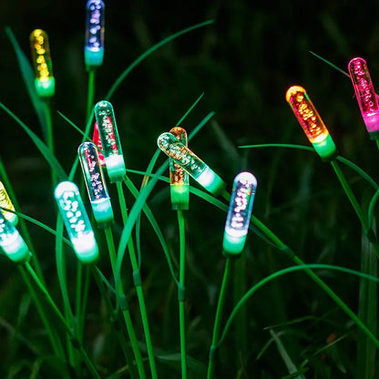Luci da Giardino a Canne Solari LED in Plastica Impermeabili per Esterni Lampade Oscillanti per Vialetti Decorazione Patio Estate 2026