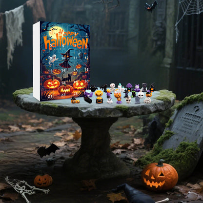 Calendario dell'Avvento di Halloween 24 Giorni Regali a Sorpresa Non Dolciumi