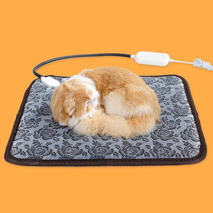 Winter Bed Heating Pad - Waterproof Warming Mat for Cats and Dogs