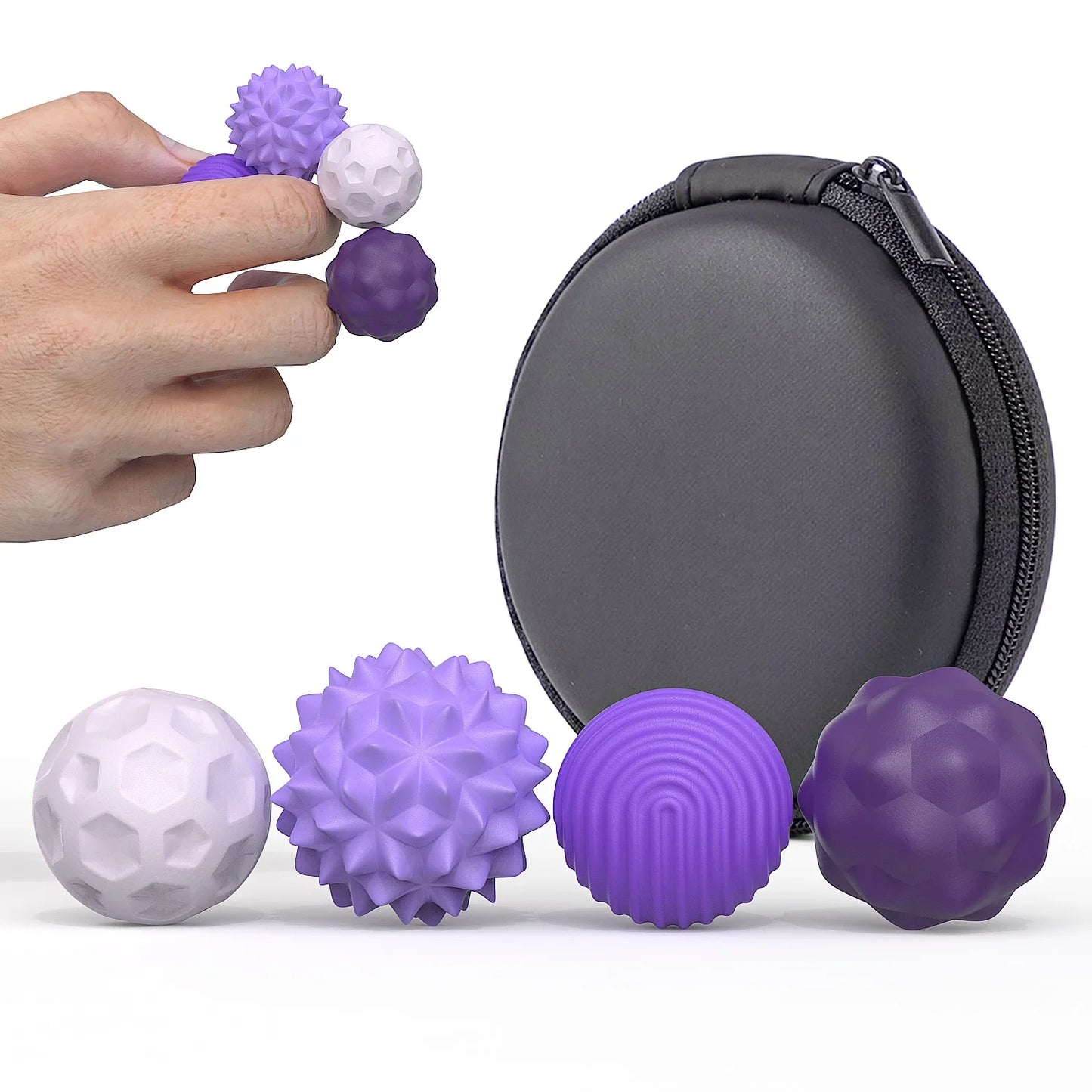 Silicone Magnetic Sensory Balls Fidget Toy Stress Relief
