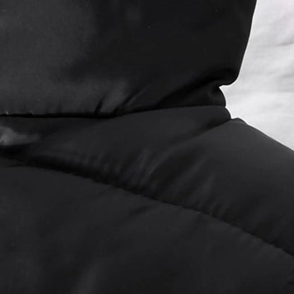 Lightweight Men's Puffer Vest - Slim Stand Collar, Quilted