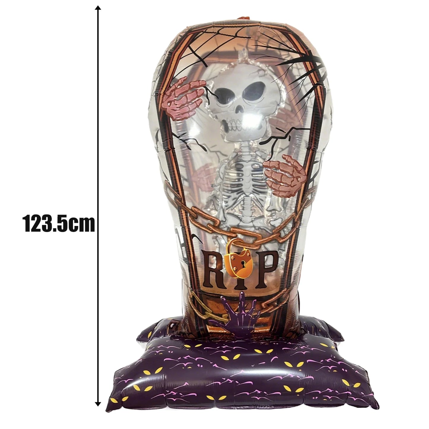 Halloween Luftballons Riesiger Folienaufsteller Partydekoration 2025