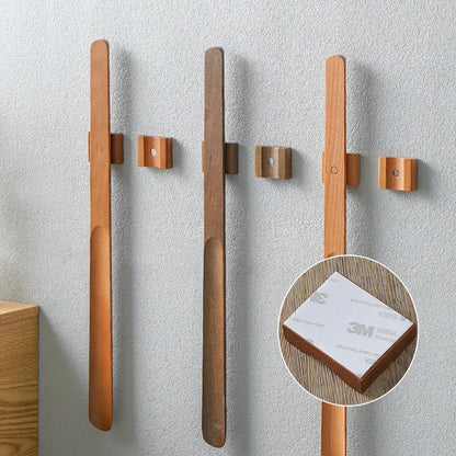 Shoehorn Wooden Magnetic 55cm Beech Long Handle Easy Wear