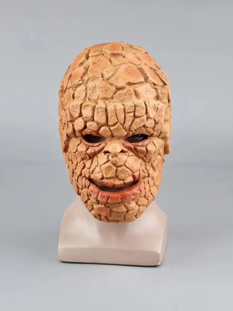 Fantastic Four Thing Latex Mask and Gloves Cosplay Set for Adults Halloween 2026