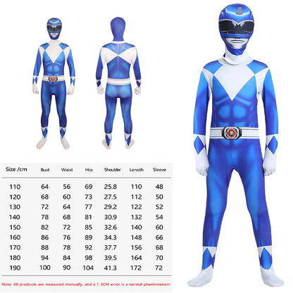 Samurai Sentai Shinkenger Power Rangers Cosplay Jumpsuit Costume Set with Mask for Adults 2026