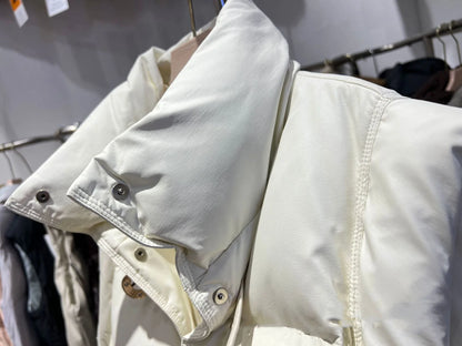 Warm Women’s Down Vest - Cropped Boxy, PU, Winter Layering