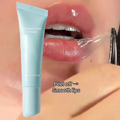 Læbepomade 10 ml peel-off læbemaske kølende eksfolierende hygiejnisk nem at påføre fugtgivende efterår 2026 TikTok viral gave