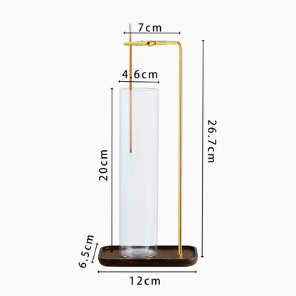 Røgelsesholder 2 i 1 Glas Askeopsamler Organizer Stativ, Efterår 2025 Hjemmeindretning, Anti Aske Rent Design