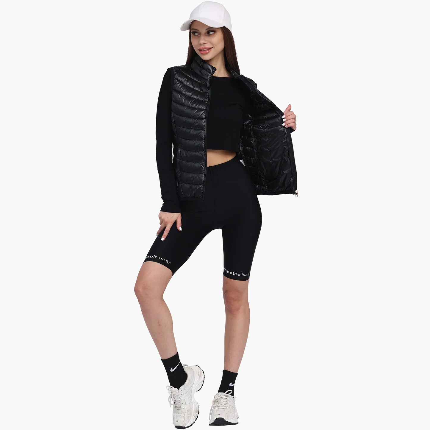 Lightweight Versatile Women's Puffer Vest - Sleeveless