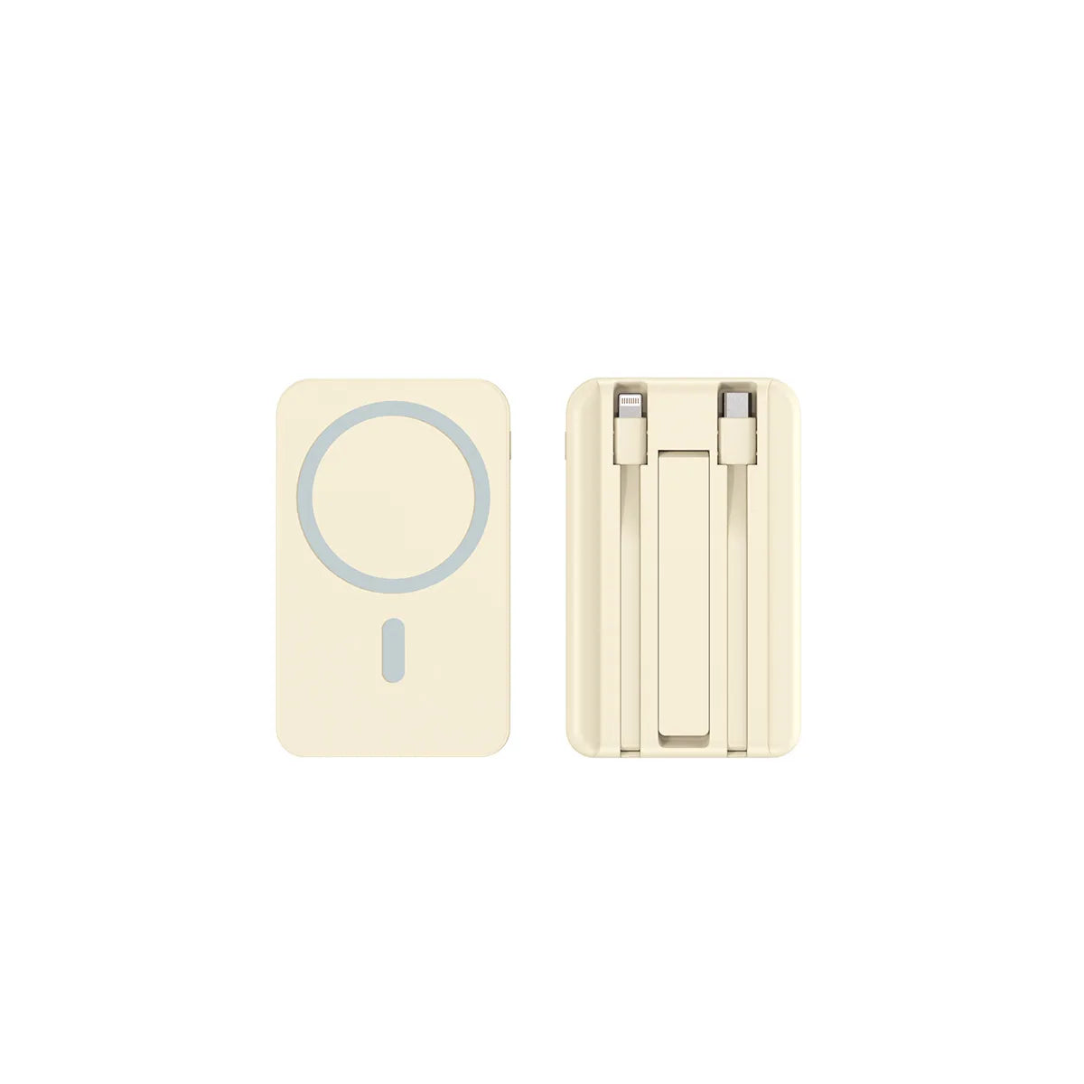Power Bank Caricatore Wireless Magnetico - Batteria Portatile Sottile, 2 Cavi, Ricarica Veloce Ritorno a Scuola 2026