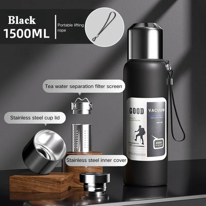 Insulated Water Bottle Stainless Steel Thermos Travel Mug For Outdoors Eco Friendly Gift 2026 Summer