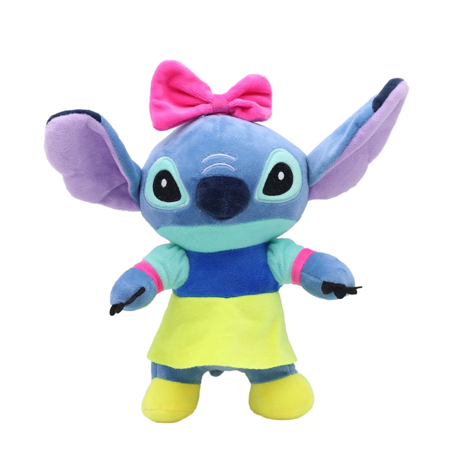 Eco-Friendly Disney Stitch Plush Doll - Soft Stuffed Animal, 20cm-25cm (7.8-9.8 inch) Gift for Kids' Birthdays