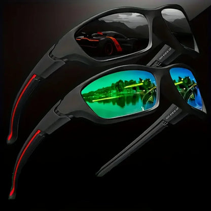 Polarized Fashion Glasses for Men & Women - Outdoor Sports, Cycling, Fishing, Hiking, Golf 2pcs