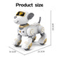 Programmable Voice Command RC Robot Dog - Interactive Stunt Toy for Kids, Musical Companion