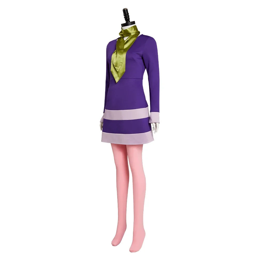 Costumes for Daphne and Velma cosplay from Scooby-Doo for Halloween