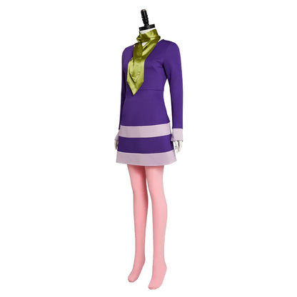 Costumes for Daphne and Velma cosplay from Scooby-Doo for Halloween