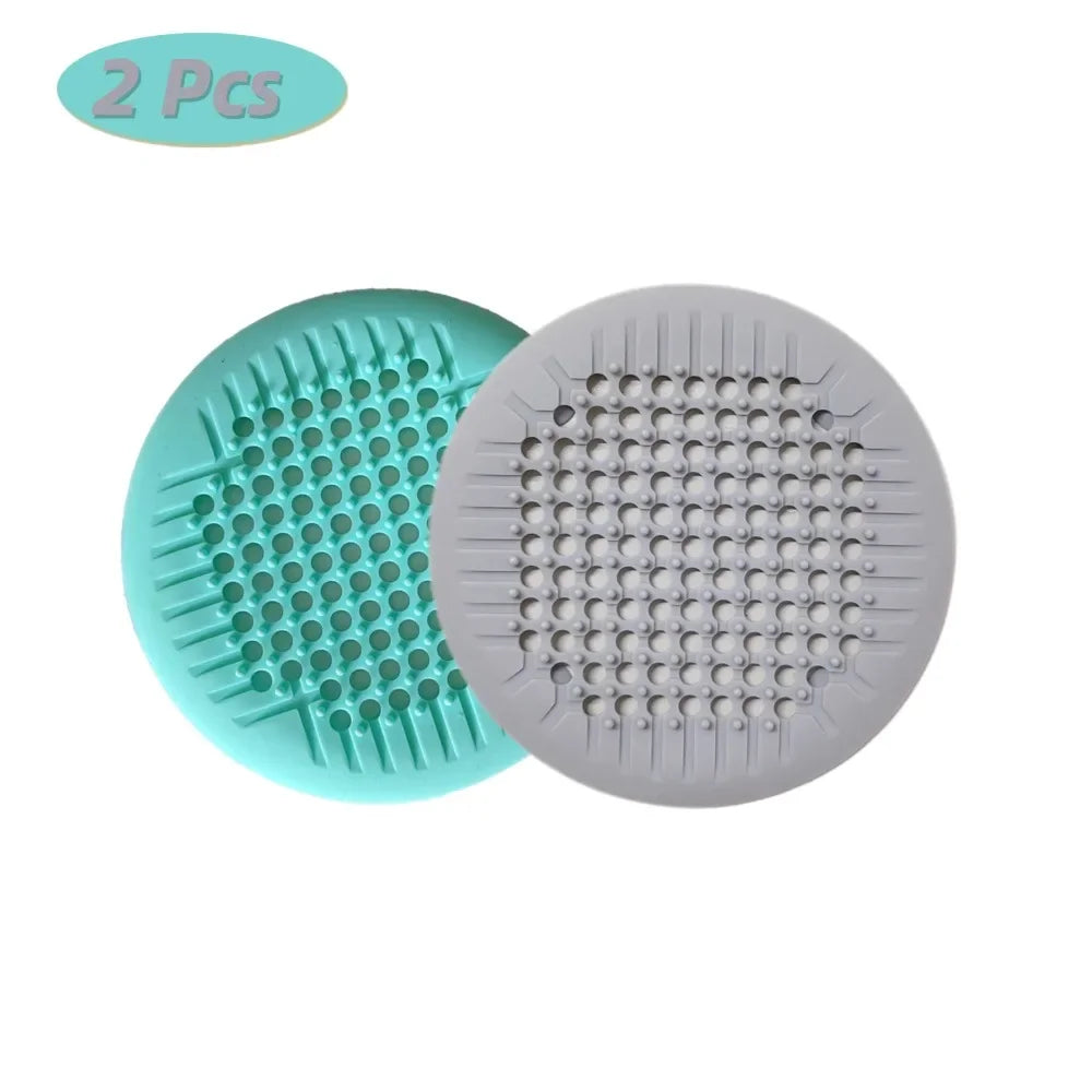 Shower Drain Hair Catcher Silicone Drain Cover - Suction Cup Bath Tub Strainer, Fall 2026 Home Refresh Gift Idea