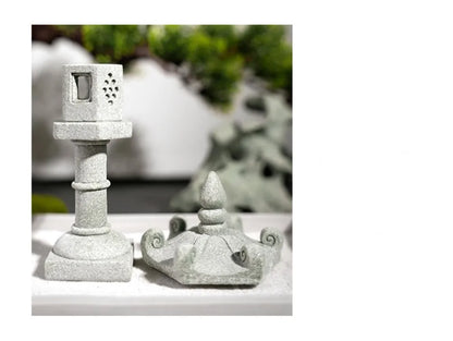 Pagoda Lantern Garden Statue Zen Yard Light Miniature Lamp for Micro Landscape Decor Fall 2026 Trend