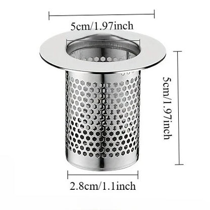 Drain Filter Sink And Shower Drain Catcher Fall 2026 Kitchen And Bathroom Protection Easy Install Hair Debris Block