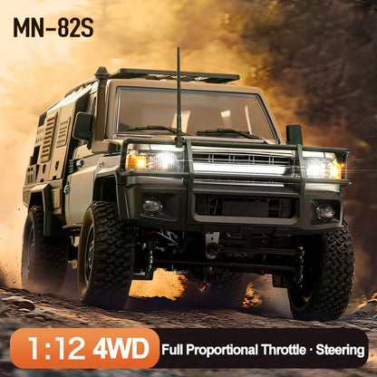 RC Crawler 1/12 Scale Off Road Truck 4WD Remote Control Vehicle Holiday Gift 2025