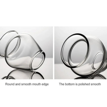 Matcha Mixing Bowl Glass Pouring Spout Japanese Tea