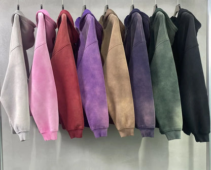 Warm Relaxed Men's Zip Up Hoodie - Oversize, Plush, Winter