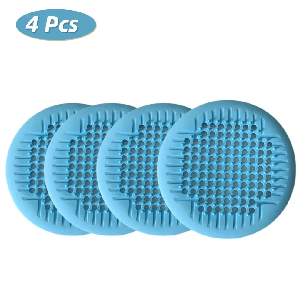 Shower Drain Hair Catcher Silicone Drain Cover - Suction Cup Bath Tub Strainer, Fall 2026 Home Refresh Gift Idea