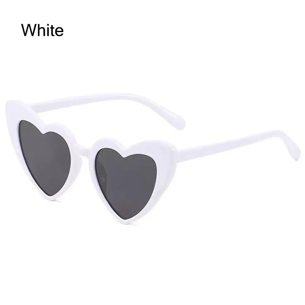 Kids Heart Sunglasses Plastic Frame Heart Shaped Summer 2026 Trend Durable Polycarbonate Lenses Outdoor Play