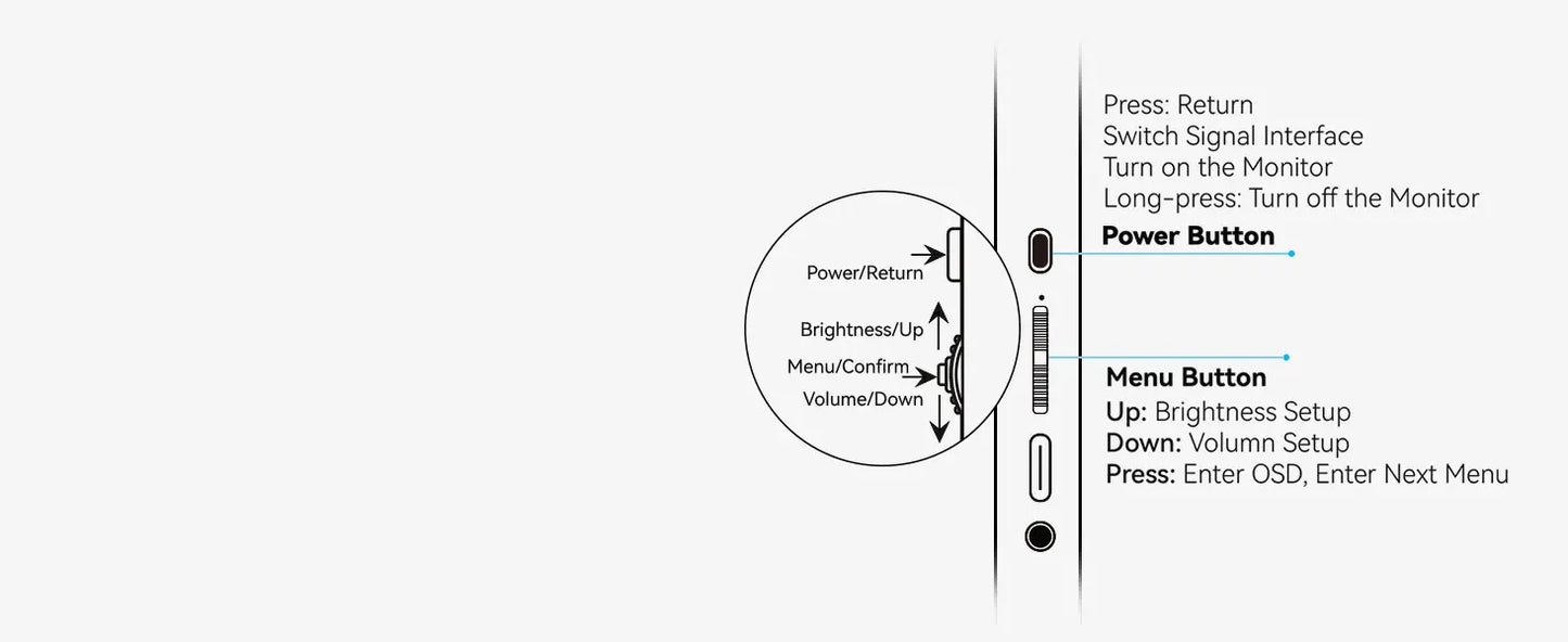 OLED 13,3 tommers bærbar skjerm 1 ms HDR 100 prosent DCI P3