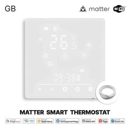 Smart Thermostat Matter WiFi Temperature Controller For Water Boiler Fall 2025 Energy Saving