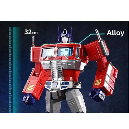 Figura de acción Transformer 32cm Optimus Prime en caja Coleccionable Regalo para niños Vacaciones 2025