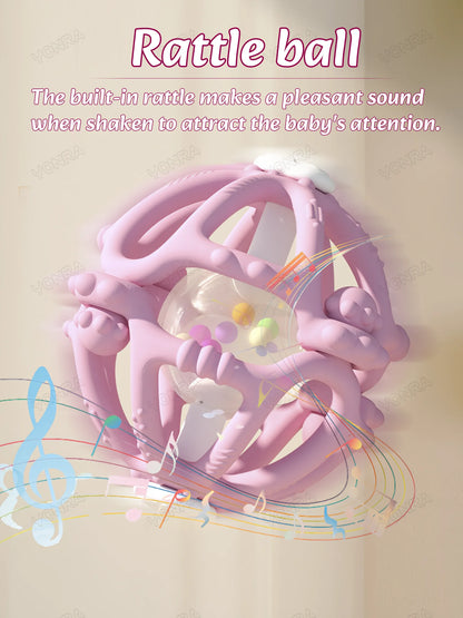 Silikone bidering rangle kugle Montessori nyfødt sensoriske legetøj