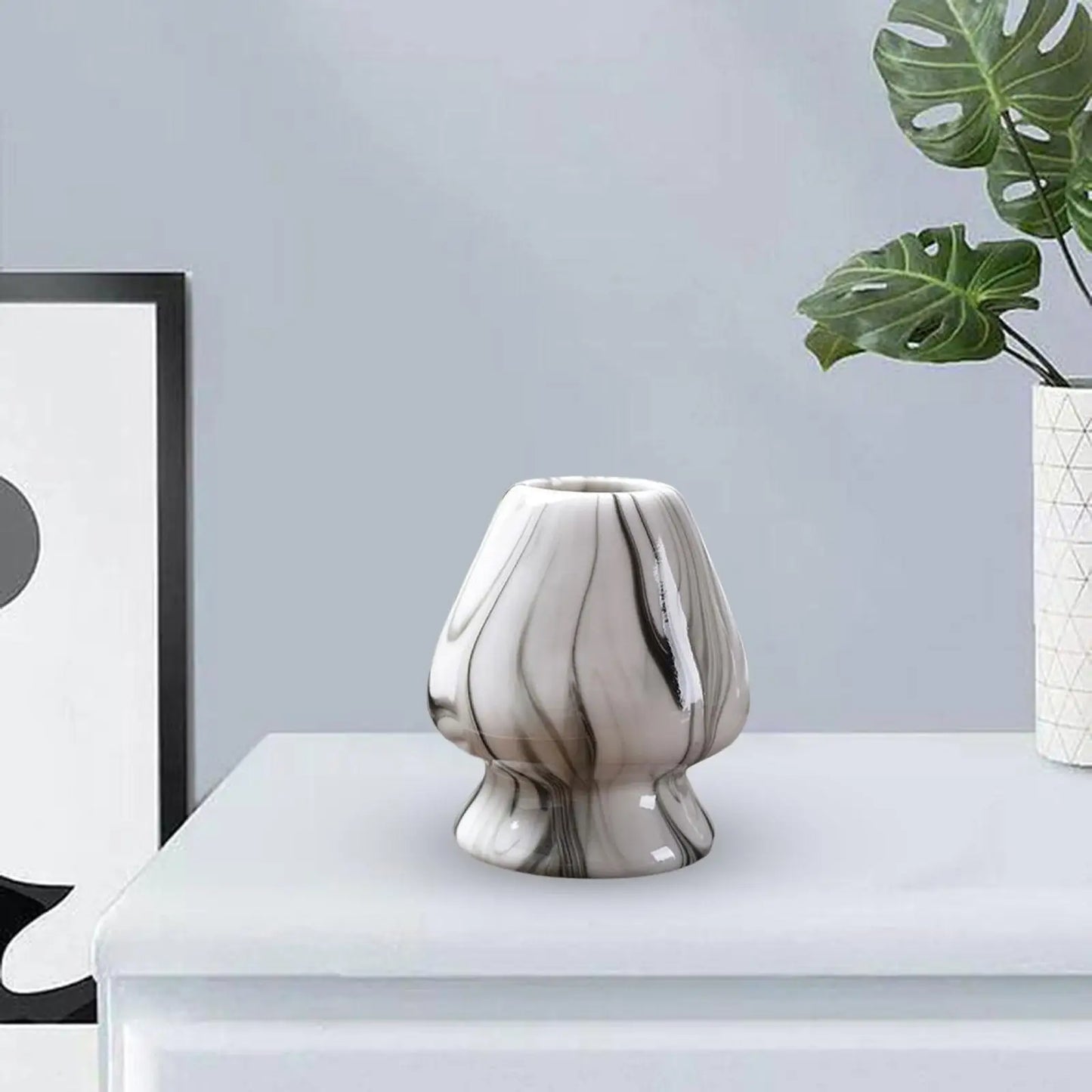 Supporto per frusta Matcha in ceramica Chasen Stand per teiera domestica