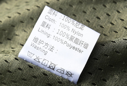 Chaqueta táctica impermeable para hombre - con capucha, ligera