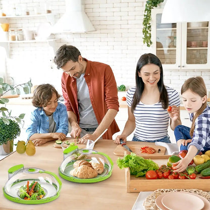 Microwave Cover 10 Inch Clear Splatter Cover With Steamer