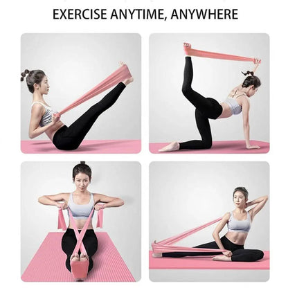 Widerstandsband-Set Elastische Trainingsbänder Heimfitness