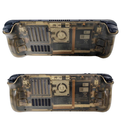 Kit de carcasa transparente de repuesto para consola Steam Deck