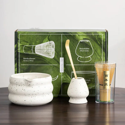 Matcha piskeris bambus Chasen tesæt te ceremoni nødvendigheder efterår 2025 skaber cremet skum miljøvenlig gave